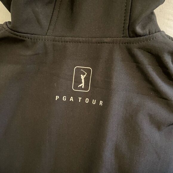 PGA Tour hooded black and blue jacket size S - Picture 10 of 11
